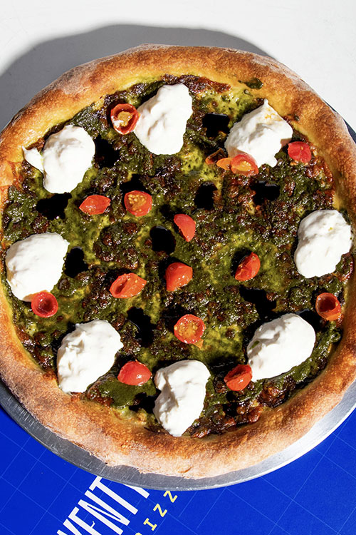 Basil Pesto Pizza