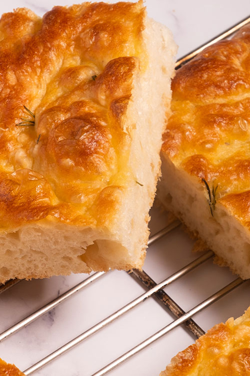 Sea Salt and Rosemary Focaccia